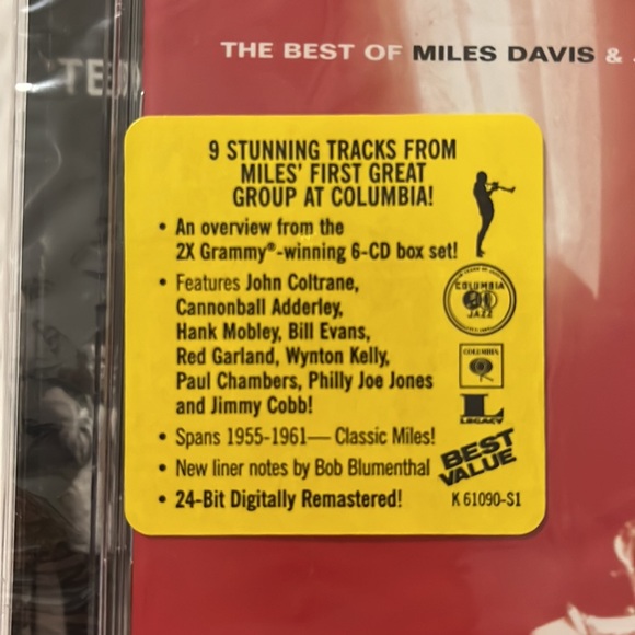 The Best Of Miles Davis & John Coltrane 1955-1961 CD Music - Picture 5 of 7